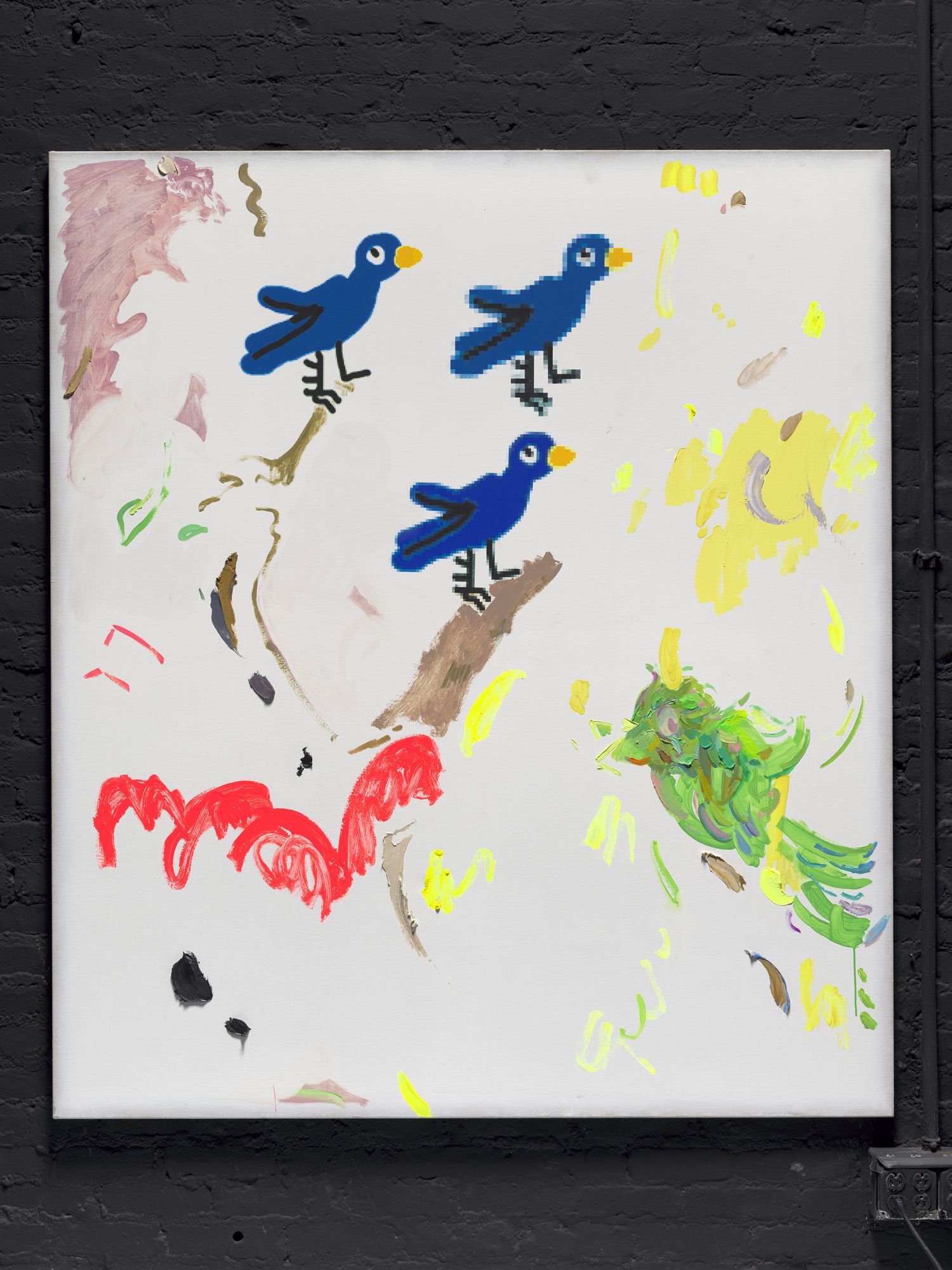 ICE AND FIRE: A BENEFIT EXHIBITION IN THREE PARTS | Laura Owens